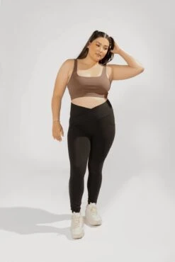 Crisscross Hourglass® Leggings With Pockets - Black -Popflex Clothing Shop 1588 OPF9196 Edit 1