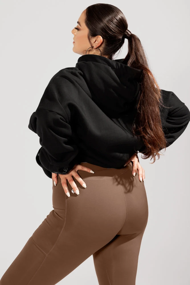 Pullover Cloud Hoodie - Black 2 Pullover Cloud Hoodie - Black - Image 2