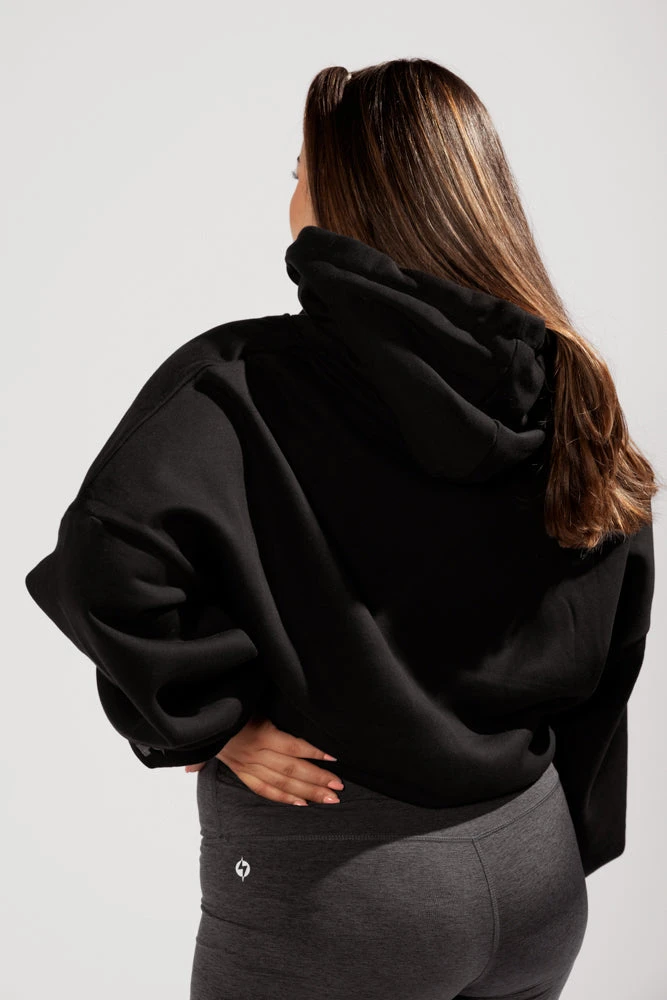 Pullover Cloud Hoodie - Black 9 Pullover Cloud Hoodie - Black - Image 9