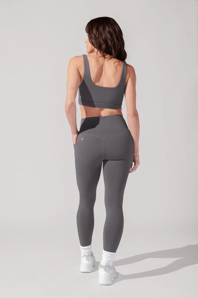 Supersculpt™ Leggings With Pockets (Pet Hair Resistant) - Slate 8 Supersculpt™ Leggings With Pockets (Pet Hair Resistant) - Slate - Image 8