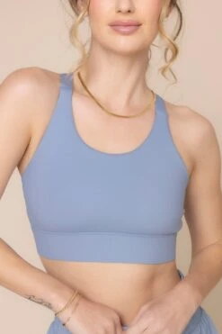 Ambition Bra - Blue Storm -Popflex Clothing Shop AmbitionBra A1009 Supershort BlueStorm 4012 Socks L1014 02187