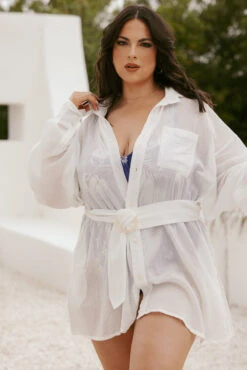 I Need A Vacation Shirt Dress With Pockets - White 18 I Need A Vacation Shirt Dress With Pockets - White -Popflex Clothing Shop ArleneOutfit1 42526 Edit bd480f11 48be 4cdb b89d 1b7bbf3c4ced