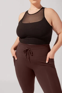 Cargo Leggings With Pockets (Pet Hair Resistant) - French Roast -Popflex Clothing Shop ArleneOutfit5 0924 Edit ff5b14af aefd 479a aefe 028b3e5bf27c