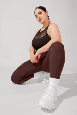 Cargo Leggings With Pockets (Pet Hair Resistant) - French Roast -Popflex Clothing Shop ArleneOutfit5 0954 Edit ac1b867e d478 4e9c 8048 b61d7a017dcc