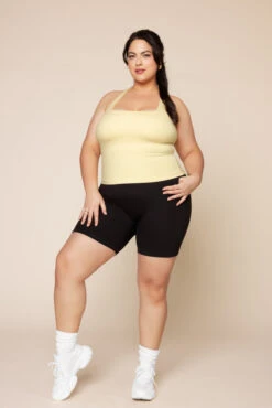 Audrey Tank - Buttercream 9 Audrey Tank - Buttercream -Popflex Clothing Shop AudreyTank FrenchButtercream B1028 02120 Edit