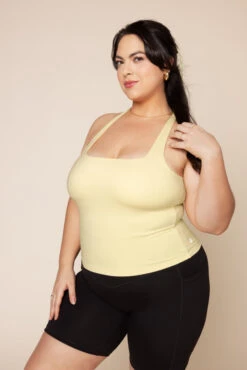 Audrey Tank - Buttercream 10 Audrey Tank - Buttercream -Popflex Clothing Shop AudreyTank FrenchButtercream B1028 02138 Edit