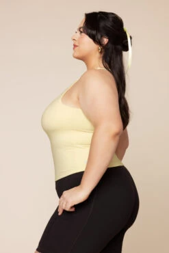 Audrey Tank - Buttercream 8 Audrey Tank - Buttercream -Popflex Clothing Shop AudreyTank FrenchButtercream B1028 02141 Edit