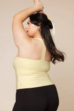 Audrey Tank - Buttercream 11 Audrey Tank - Buttercream -Popflex Clothing Shop AudreyTank FrenchButtercream B1028 02154 Edit