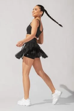 Pirouette Tiered Skort - Black 19 Pirouette Tiered Skort - Black -Popflex Clothing Shop AysiaOutfit4 37567 Edit
