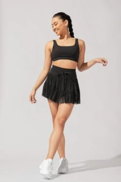 Pirouette Tiered Skort - Black 23 Pirouette Tiered Skort - Black -Popflex Clothing Shop AysiaOutfit4 37669 Edit