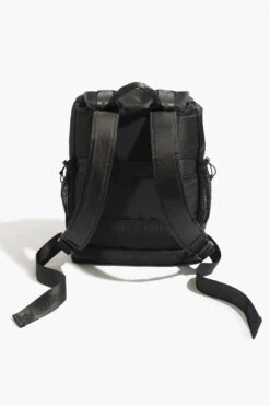Athena Backpack - Black -Popflex Clothing Shop BF PF Black Backpack Back