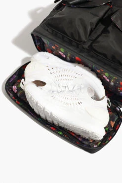 Athena Backpack - Black -Popflex Clothing Shop BF PF Black Backpack Bottom Compartment