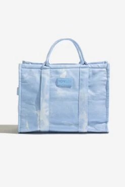 Sloane Tote - Cloud 13 Sloane Tote - Cloud -Popflex Clothing Shop BF PF BlueMarble ToteBag Large Front