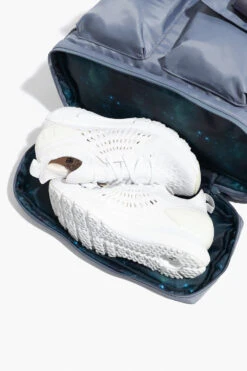 Athena Backpack - Blue Mist -Popflex Clothing Shop BF PF BlueMist Backpack Bottom Compartment Detail