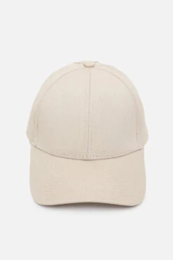 Game Day High Pony Cap -Popflex Clothing Shop BF PF Canvas Cap Front Beige