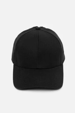 Game Day High Pony Cap -Popflex Clothing Shop BF PF Canvas Cap Front Black