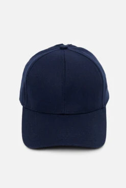 Game Day High Pony Cap -Popflex Clothing Shop BF PF Canvas Cap Front Navy