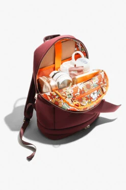 Bia Backpack - Plumberry 17 Bia Backpack - Plumberry -Popflex Clothing Shop BF PF Eggplant Backpack Open Edit