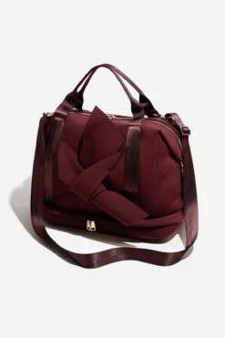 Belladonna Duffle - Plumberry 21 Belladonna Duffle - Plumberry -Popflex Clothing Shop BF PF Eggplant Dufflebag Side Reshoot 1