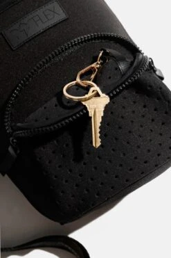 Ready Set Glow Gallon Bottle Bag - Black -Popflex Clothing Shop BF PF Gallon WaterBottle Bag Black KeyClip 5a03a591 8923 4620 915c fe92a8dc41a5