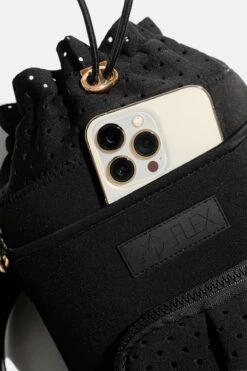 Ready Set Glow Gallon Bottle Bag - Black -Popflex Clothing Shop BF PF Gallon WaterBottle Bag Black Phone Pocket 696db905 7856 457f 9e7c 397a1be7d31f