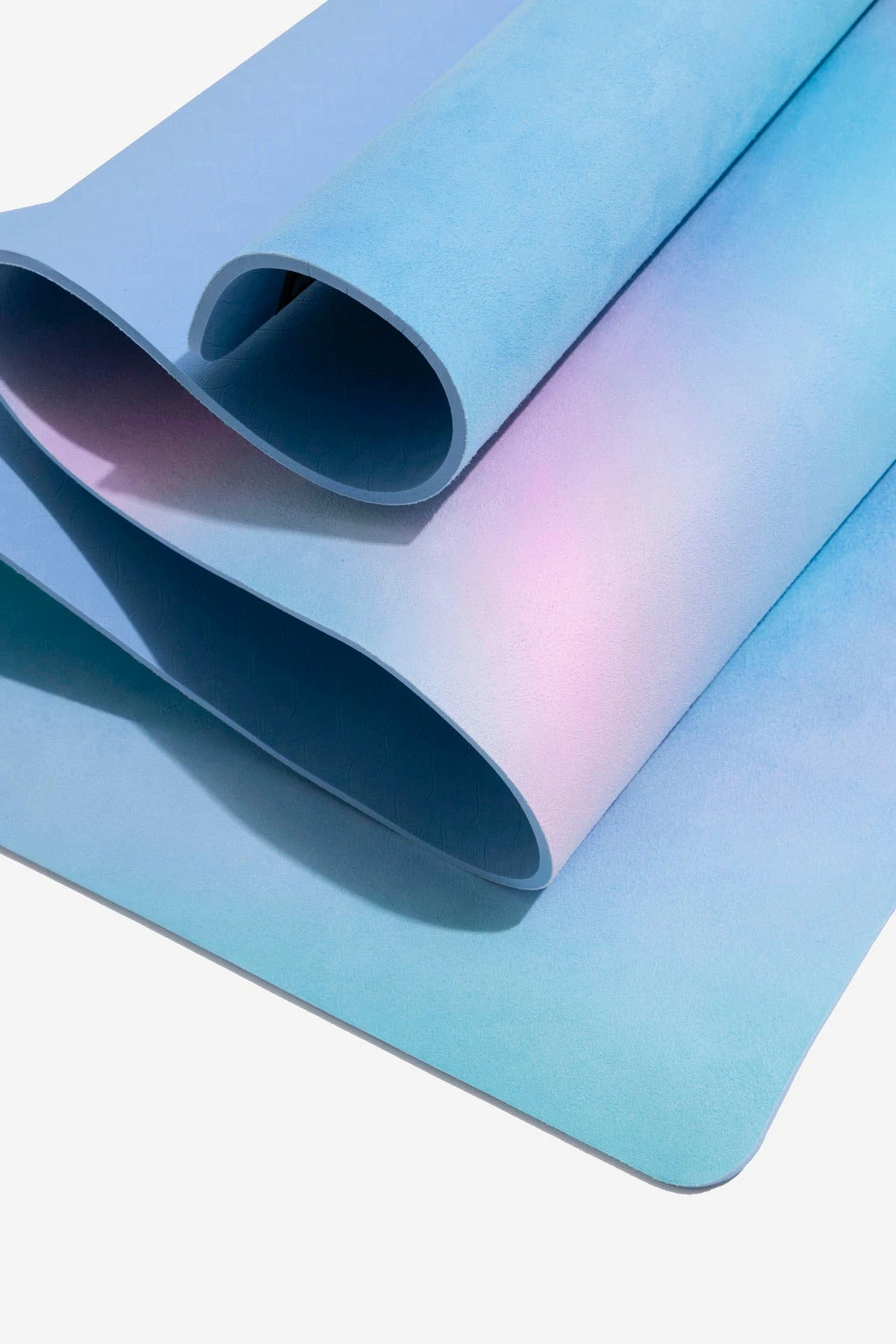 Super Wide 32” Vegan Suede Yoga Mat - Holographic 10 Super Wide 32” Vegan Suede Yoga Mat - Holographic - Image 10