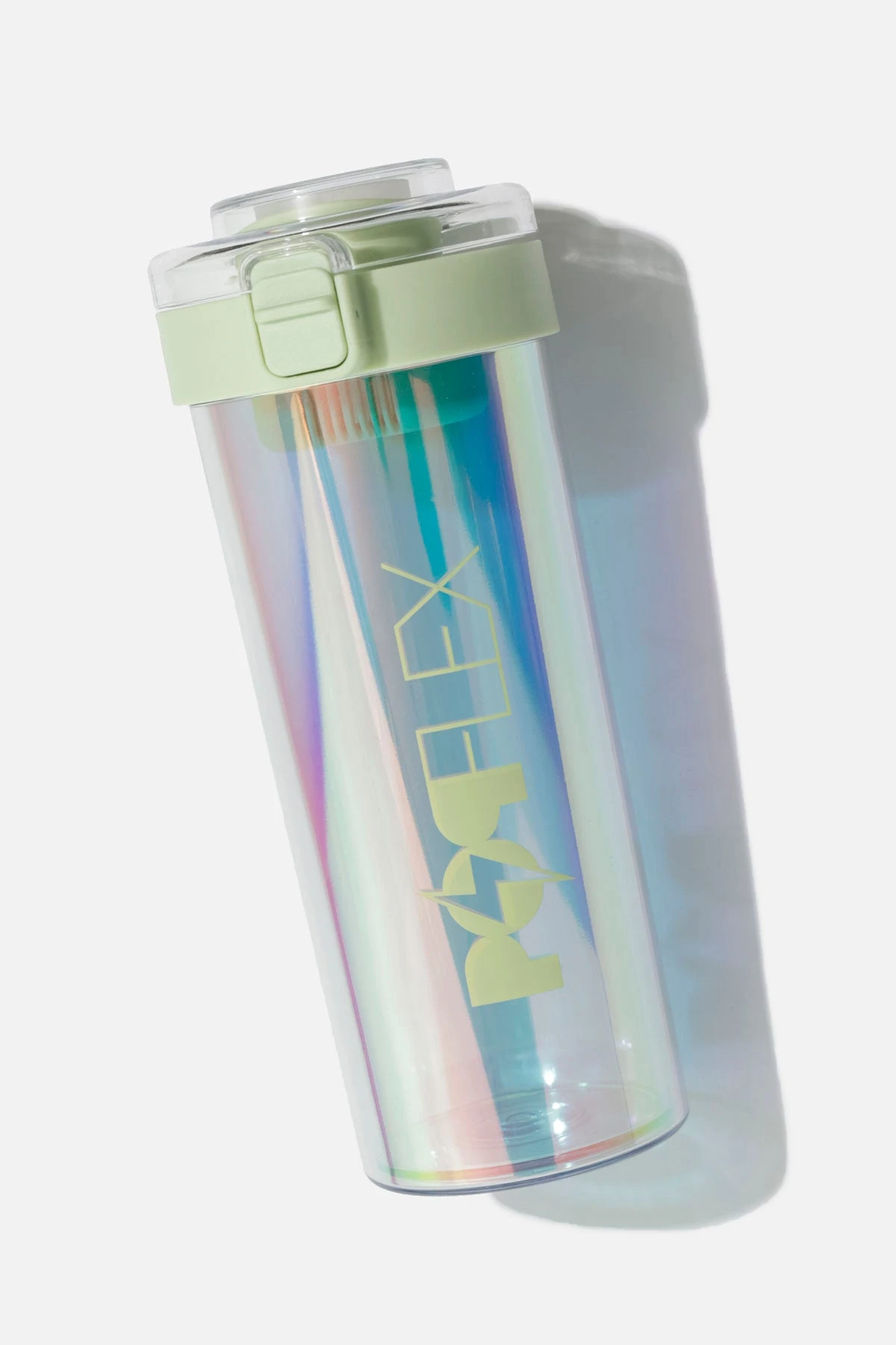 Iridescent Shaker Bottle - Light Green 5 Iridescent Shaker Bottle - Light Green - Image 5