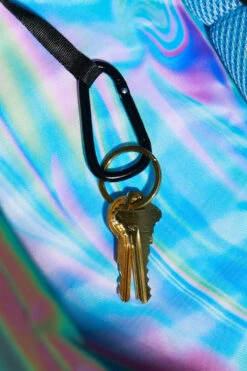 Delilah Duffle - Magic Flash 18 Delilah Duffle - Magic Flash -Popflex Clothing Shop BF PF MagicFlash Duffle Bag Keychain Detail