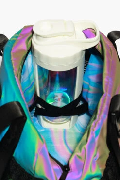 Delilah Duffle - Magic Flash 17 Delilah Duffle - Magic Flash -Popflex Clothing Shop BF PF MagicFlash Duffle Bag X Strap Bottle Detail