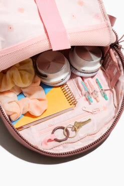 Cora Backpack - Rose 21 Cora Backpack - Rose -Popflex Clothing Shop BF PF Mauve BackPack Inside Zipper Edit