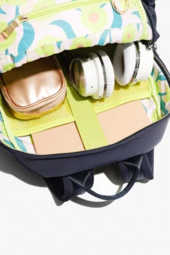 Bia Backpack - Navy -Popflex Clothing Shop BF PF Navy BackPack Inside Pocket Edit