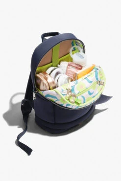 Bia Backpack - Navy -Popflex Clothing Shop BF PF Navy BackPack Open Edit