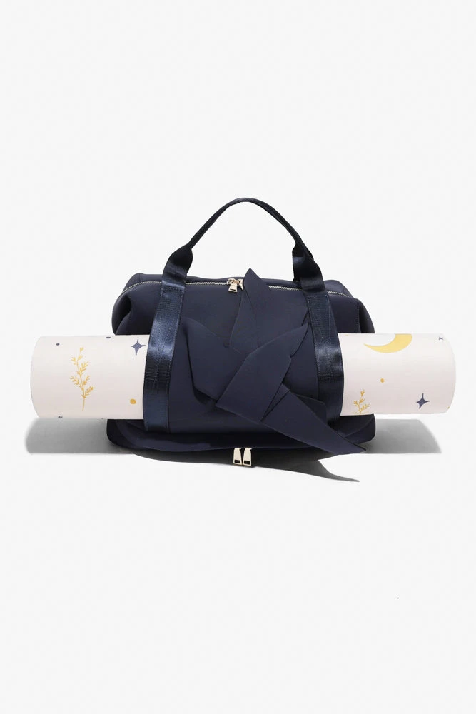 Belladonna Duffle - Navy 2 Belladonna Duffle - Navy - Image 2