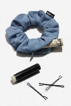 Secret Scrunchie -Popflex Clothing Shop BF PF Scrunchie Pocket Blue Edit 1