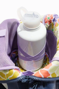 Cora Backpack - Blue Steel -Popflex Clothing Shop BF PF Slate BackPack WaterBottle Edit