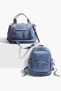 Ella Duffle - Blue Steel 28 Ella Duffle - Blue Steel -Popflex Clothing Shop BF PF Slate Backpack Duffle Group02 Edit
