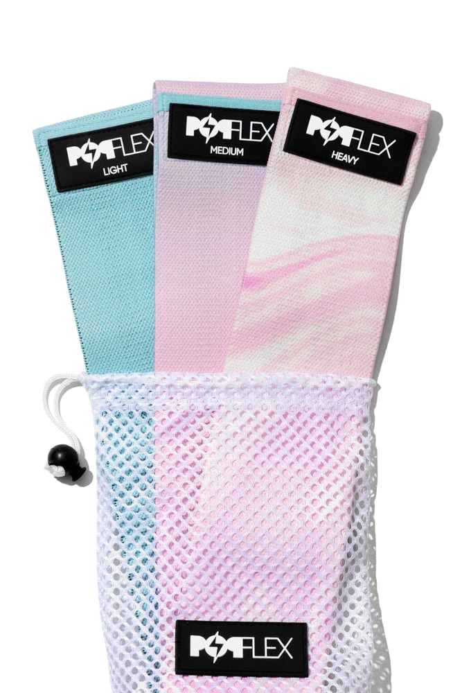 Cotton Candy Booty Band Set 1 Cotton Candy Booty Band Set