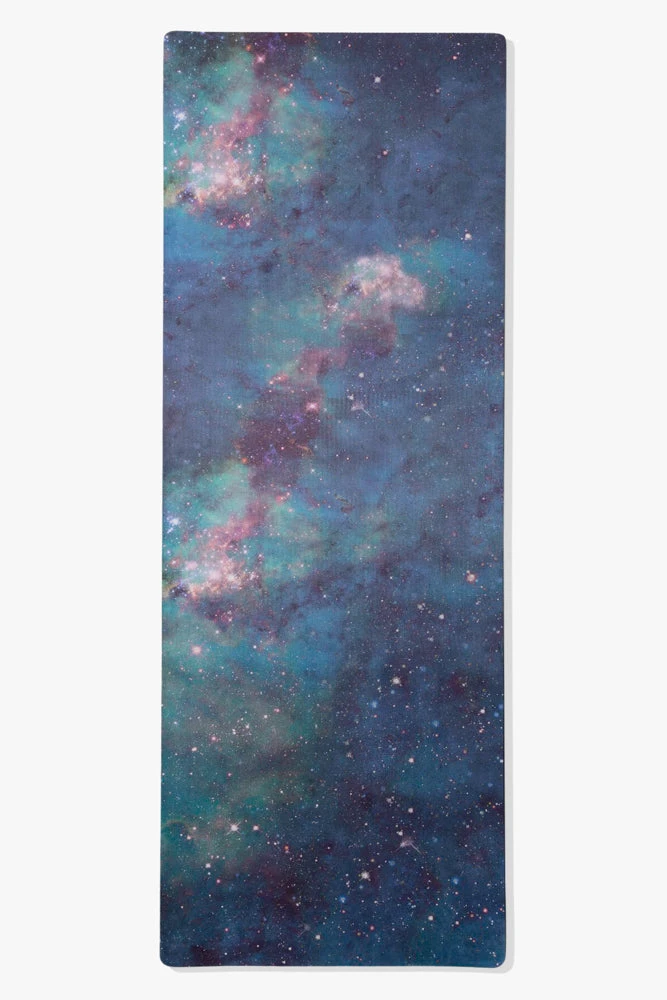 CloudCushion Vegan Suede Yoga Mat - Cool Cosmos 0.5" Thick 3 CloudCushion Vegan Suede Yoga Mat - Cool Cosmos 0.5" Thick - Image 3
