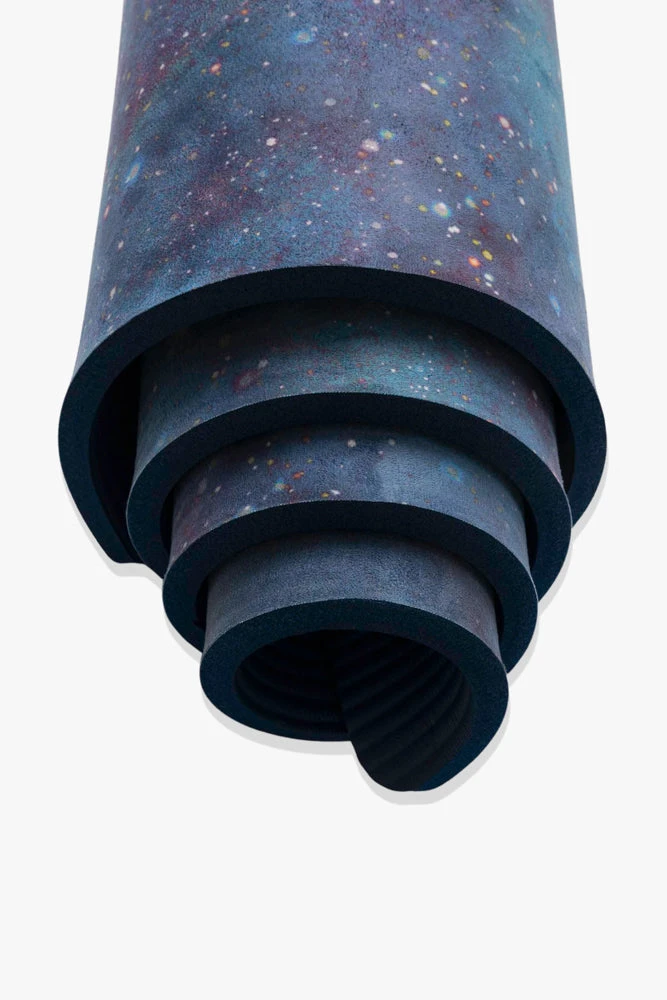 CloudCushion Vegan Suede Yoga Mat - Cool Cosmos 0.5" Thick 5 CloudCushion Vegan Suede Yoga Mat - Cool Cosmos 0.5" Thick - Image 5