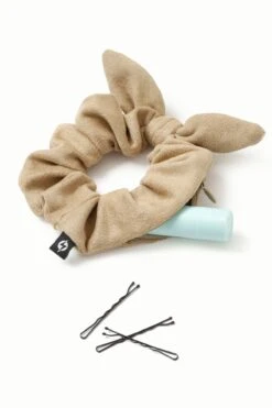 Secret Scrunchie With Bow -Popflex Clothing Shop BeFulfilled POPFLEX Hair Scrunchie Taupe Open Zipper be9cb818 3d27 4cf6 8b3c 0d8bd8a44f52