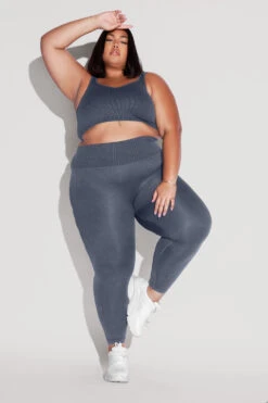 Supersculpt™ Seamless Leggings - Vintage Indigo -Popflex Clothing Shop BeMySweetheartCropTop SSLeggings vintageindigo 1143 Edit