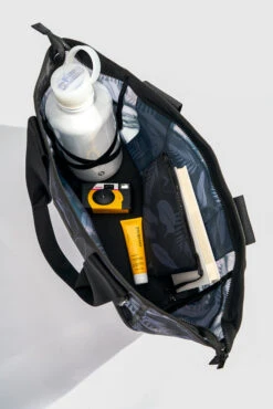 Big Beach Carryall Bag - Midnight Palm 17 Big Beach Carryall Bag - Midnight Palm -Popflex Clothing Shop BeachBags00284 Edit