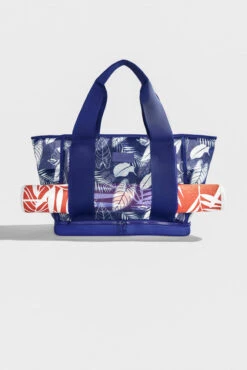 Big Beach Carryall Bag - Blue Palm 27 Big Beach Carryall Bag - Blue Palm -Popflex Clothing Shop BeachBags03503 Edit