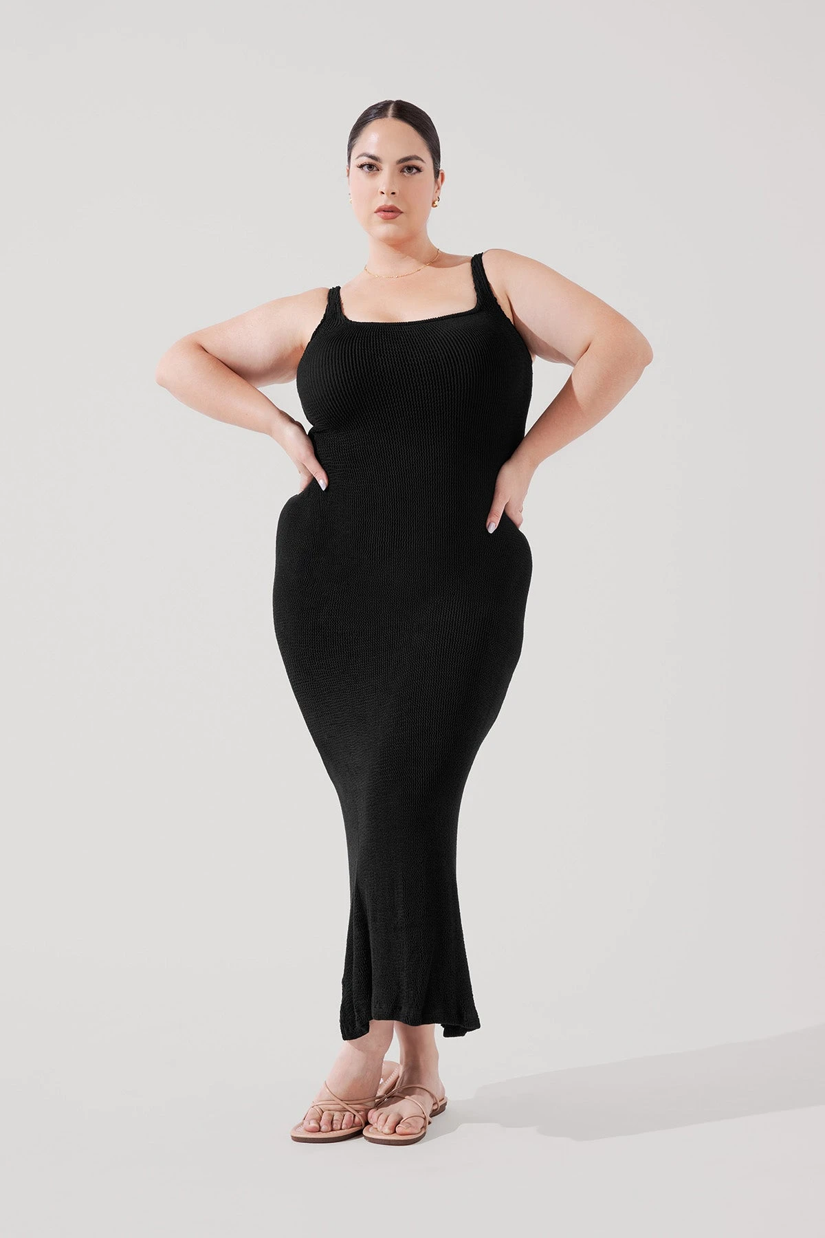 Hourglass Maxi Dress - Black 6 Hourglass Maxi Dress - Black - Image 6