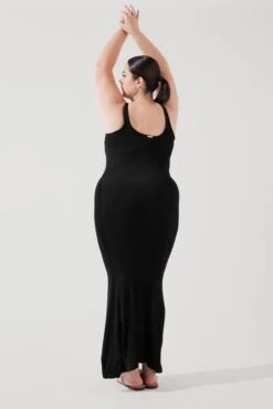 Hourglass Maxi Dress - Black 17 Hourglass Maxi Dress - Black -Popflex Clothing Shop BeachClubMaxiDress Black F1015 3538 Edit