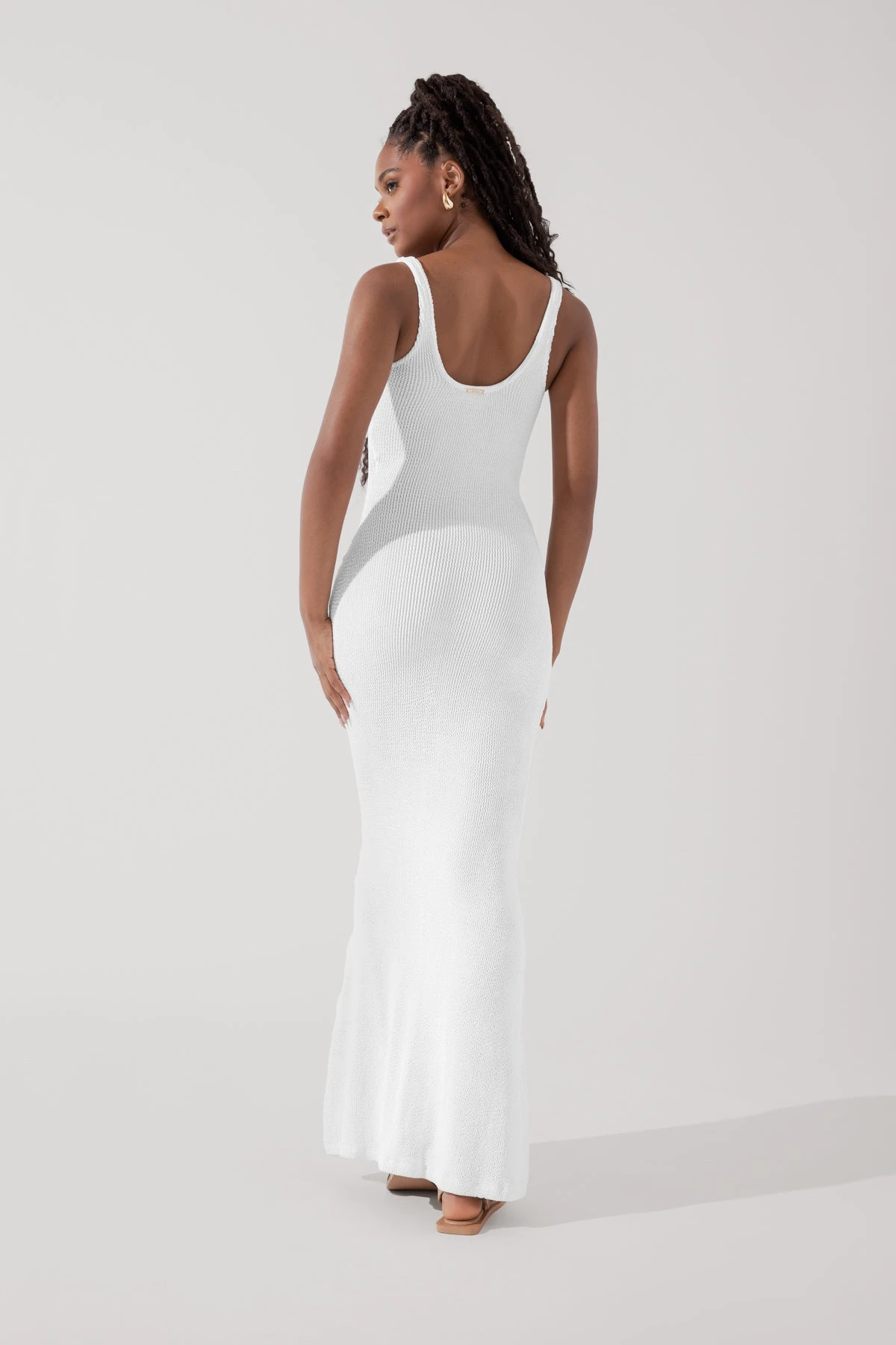 Hourglass Maxi Dress - White 5 Hourglass Maxi Dress - White - Image 5