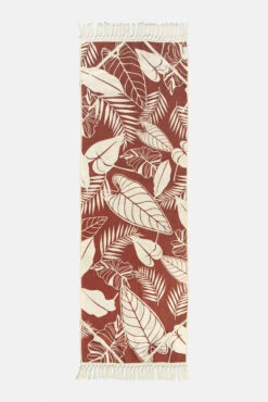 Sand To Studio Towel - Blue Palm And Castaño Palm -Popflex Clothing Shop BeachTowels00014 Edit