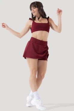 Bungee Superskort™ - Crimson -Popflex Clothing Shop Bungee Superskort Crimson H1008 2088 Edit