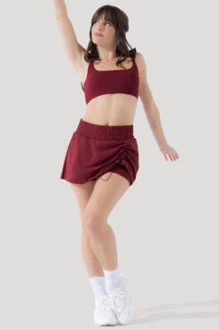 Bungee Superskort™ - Crimson -Popflex Clothing Shop Bungee Superskort Crimson H1008 2093 Edit