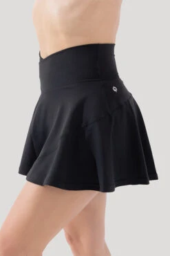 Crisscross Hourglass® Twirl Skort - Black -Popflex Clothing Shop CCHG Twirl Skort Black 6086 1513
